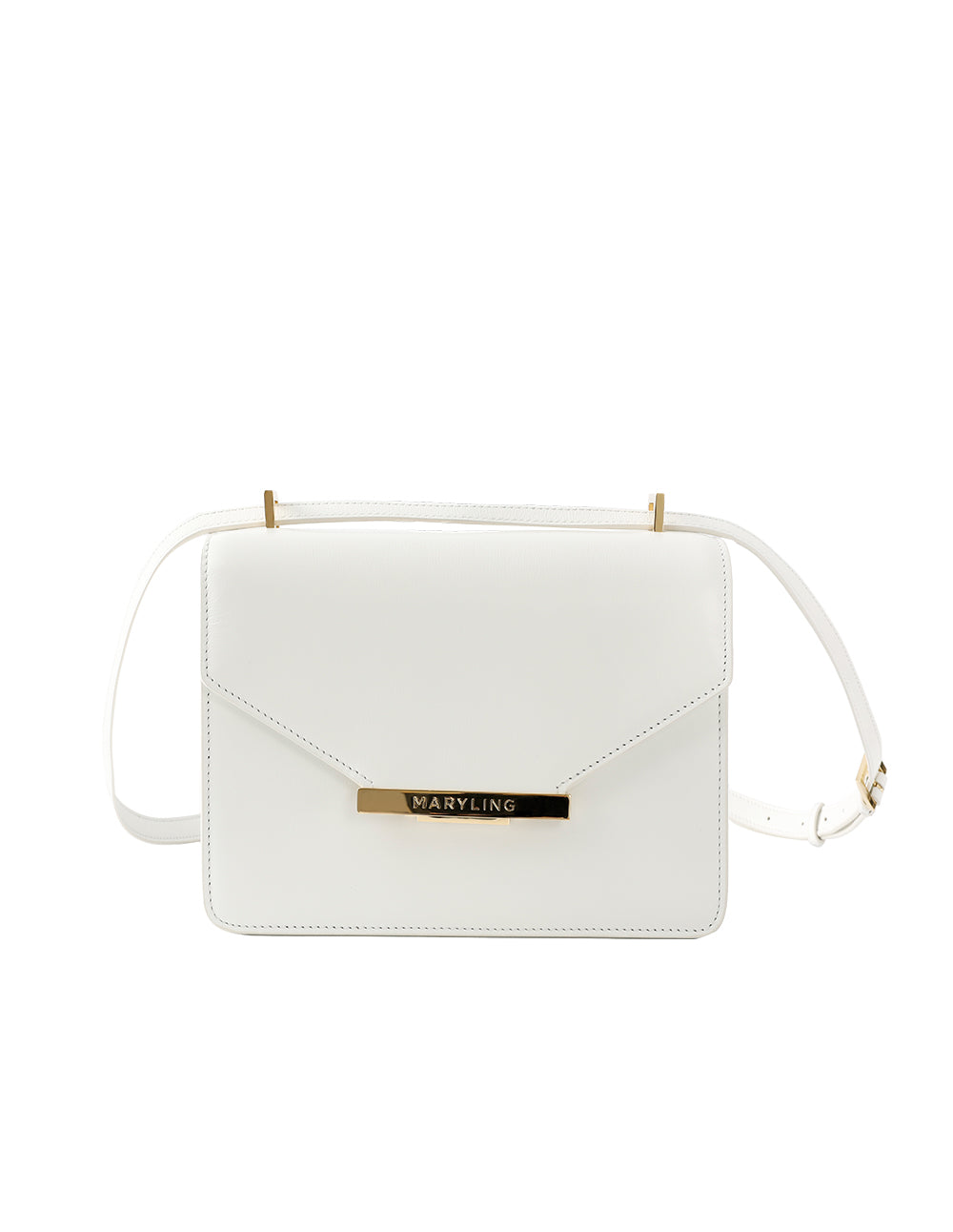 MARYLING Leather Messenger Bag