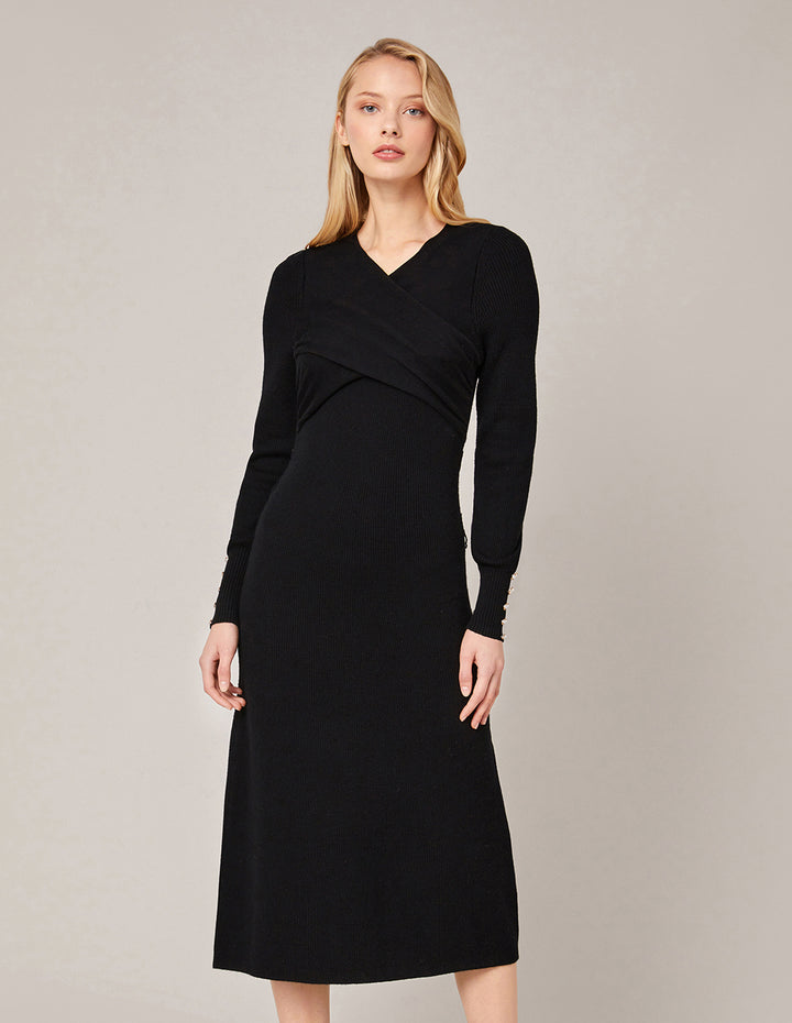 MARYLING A-Line Knitted Dress