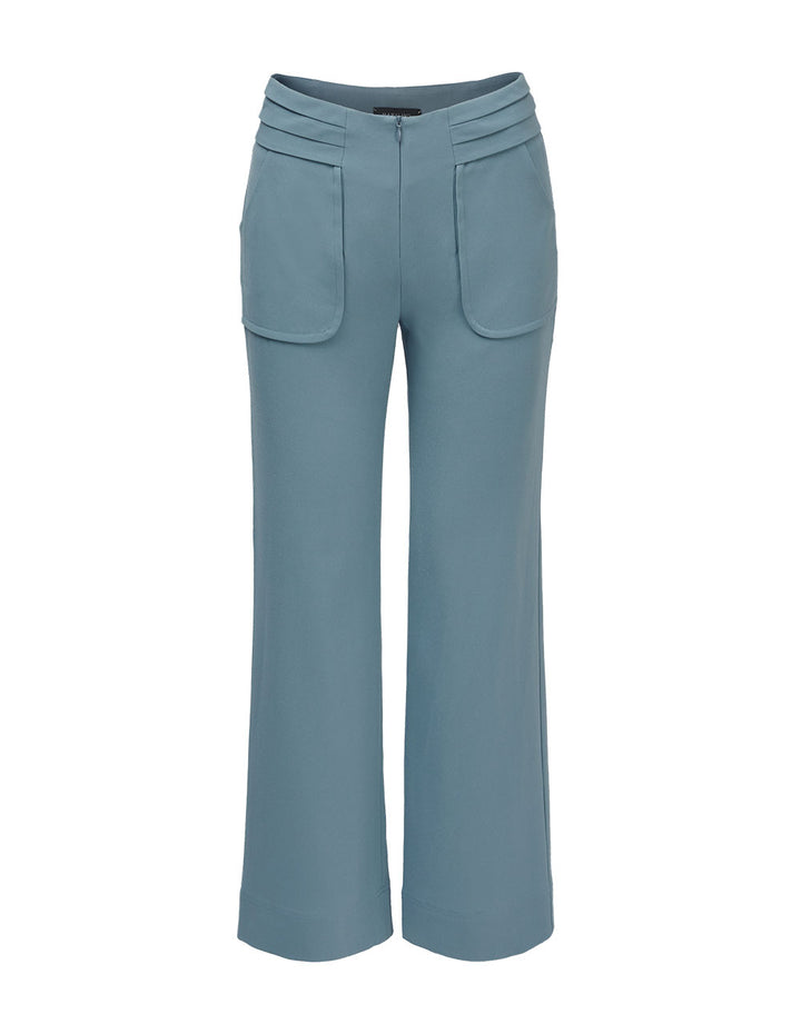 MARYLING Patch Pocket Straight Leg Pants