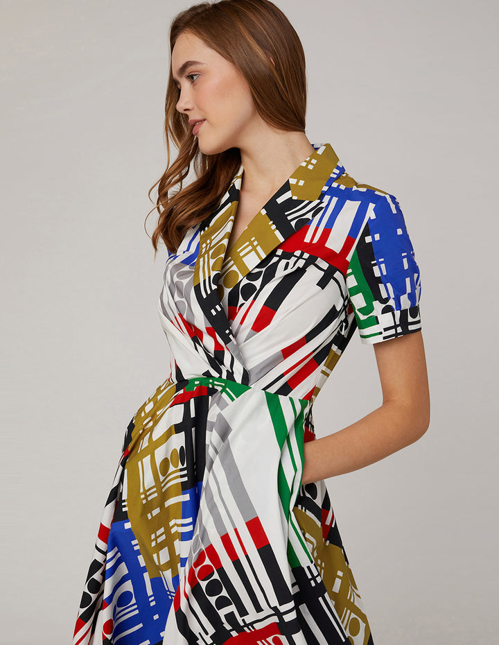 MARYLING Artistic printed dress