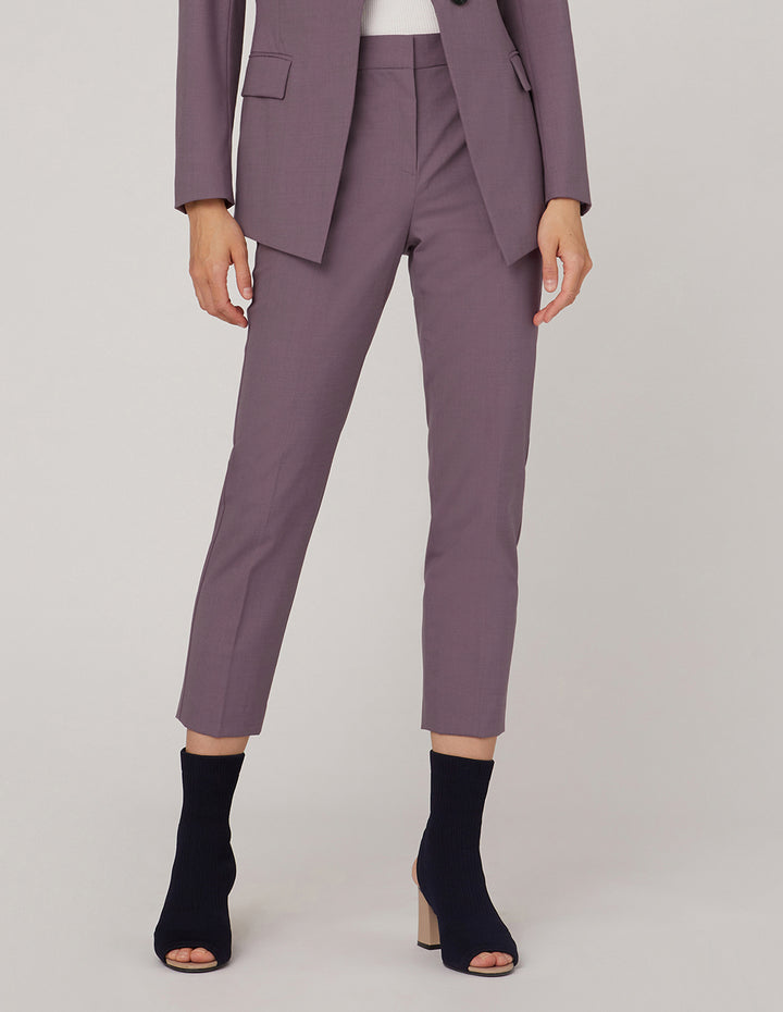 MARYLING Crop Leg Suit Trousers