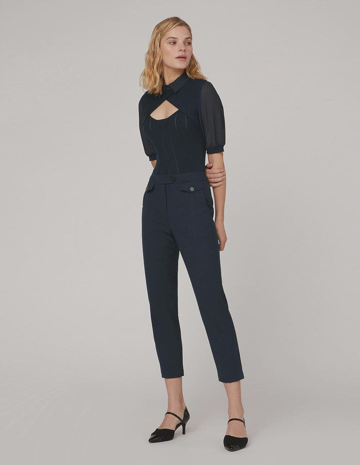 MARYLING Sexy slim fit knitted top