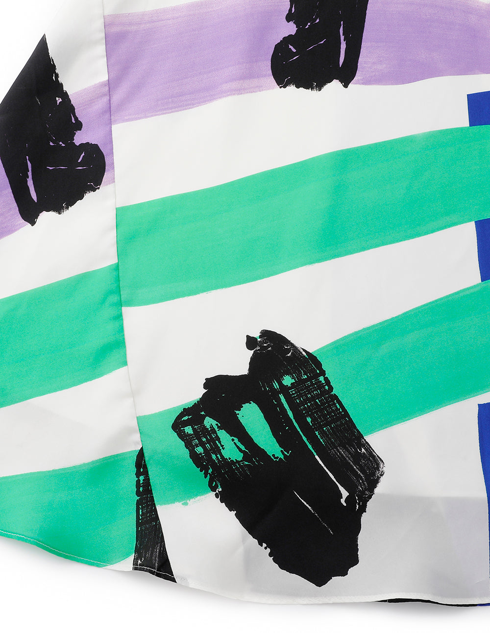 MARYLING Colourful Art Graffiti V Neck Halter Neck Backless Printed Dress