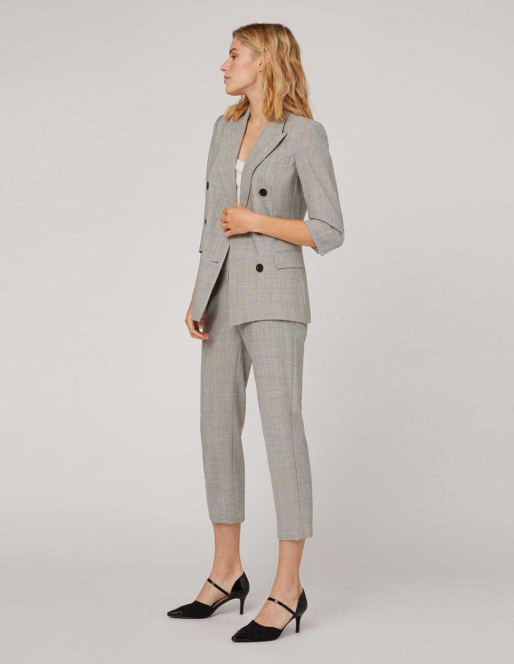 MARYLING V-shaped wide waist suit trousers