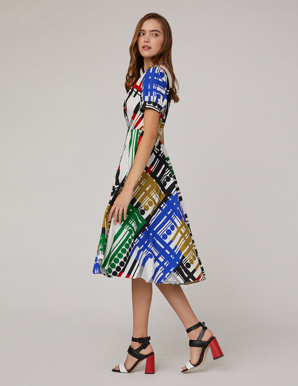 MARYLING Artistic printed dress