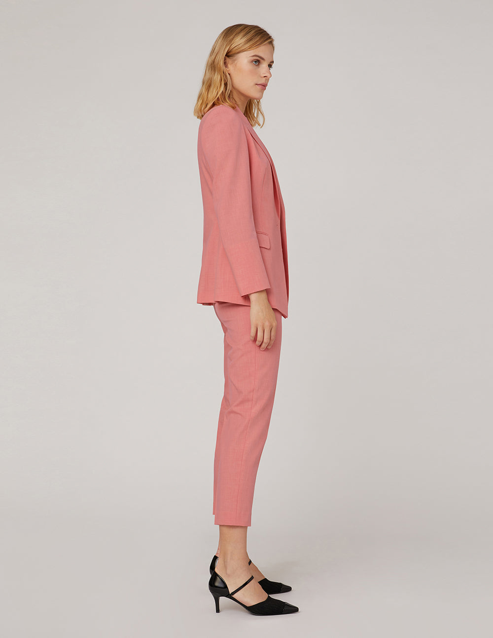 MARYLING Crop Leg Suit Trousers
