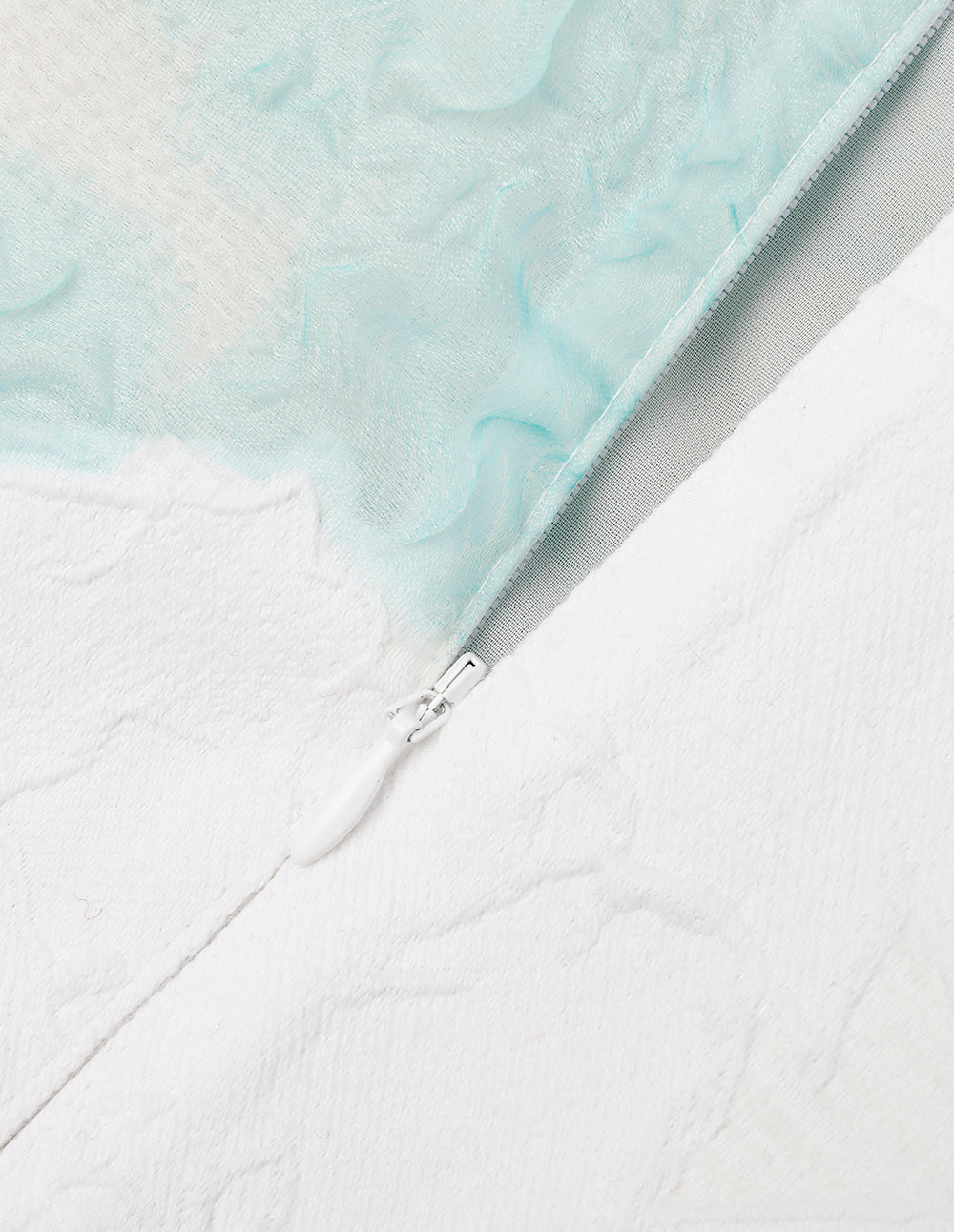 MARYLING Vanilla Green Shoulder Cross Body Dress