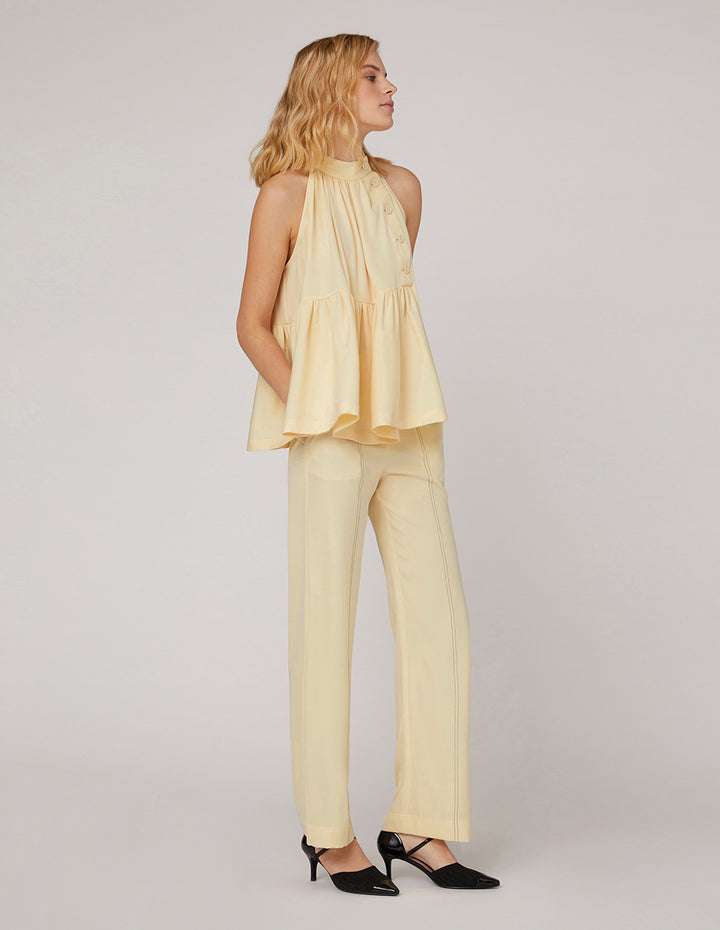 MARYLING Halterneck off shoulder top