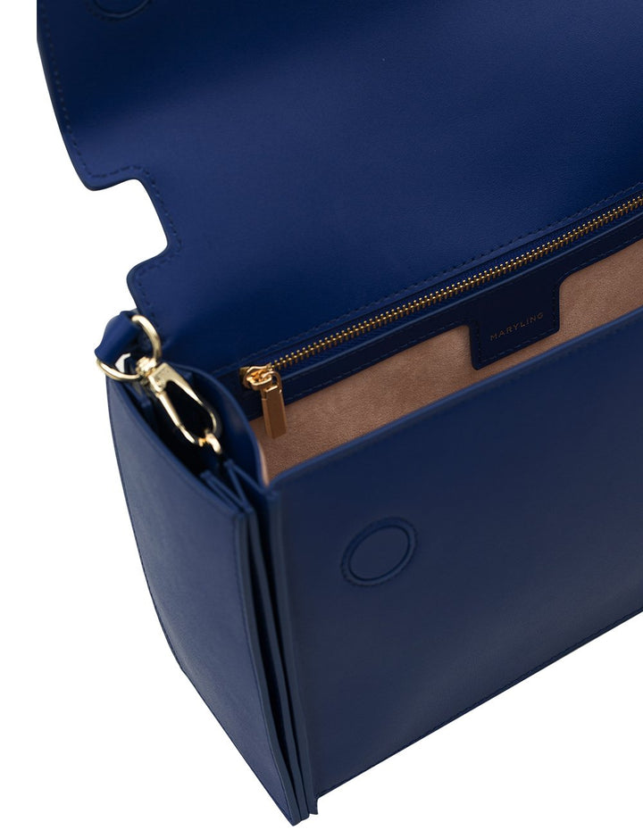 MARYLING Grained Calfskin Small Cabas Handbag