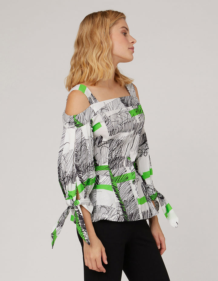 MARYLING Off shoulder loose pullover