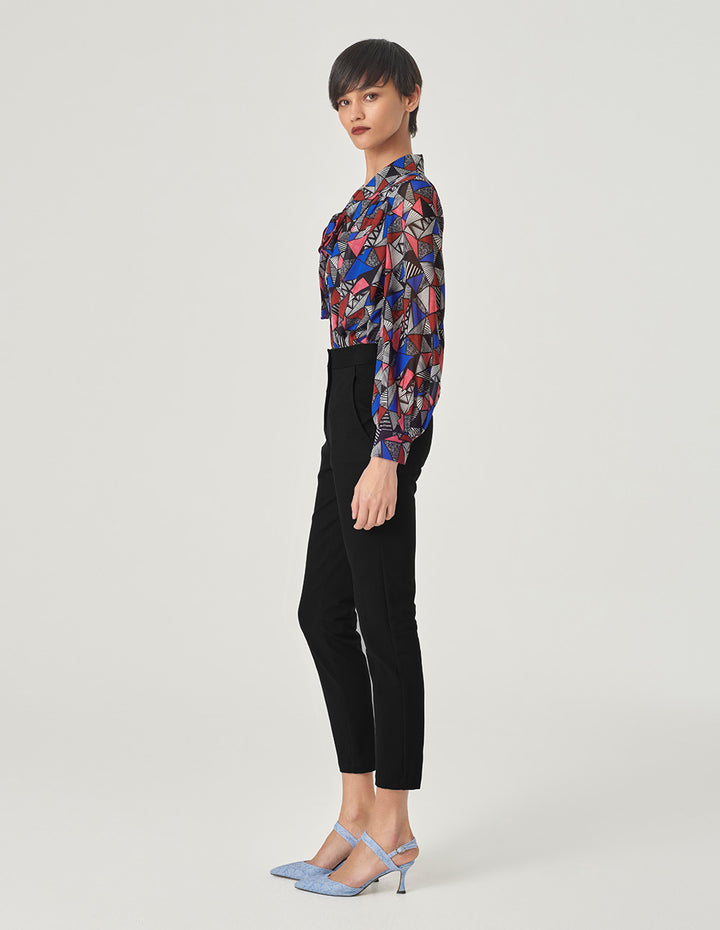 MARYLING Black Classic Slim Fit Stretch Leggings