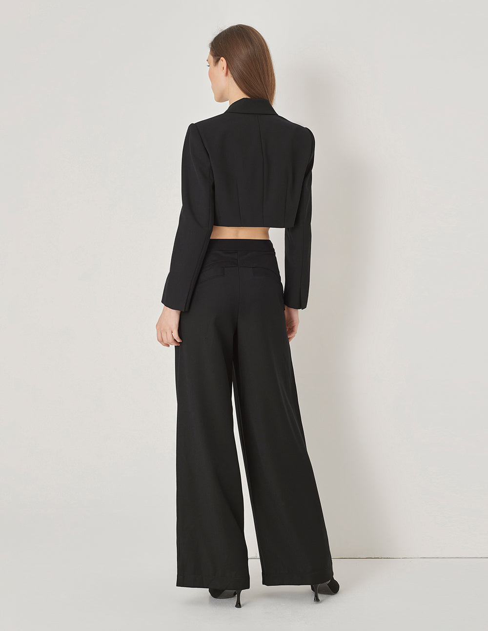 MARYLING Peak Lapel Corset Jacket