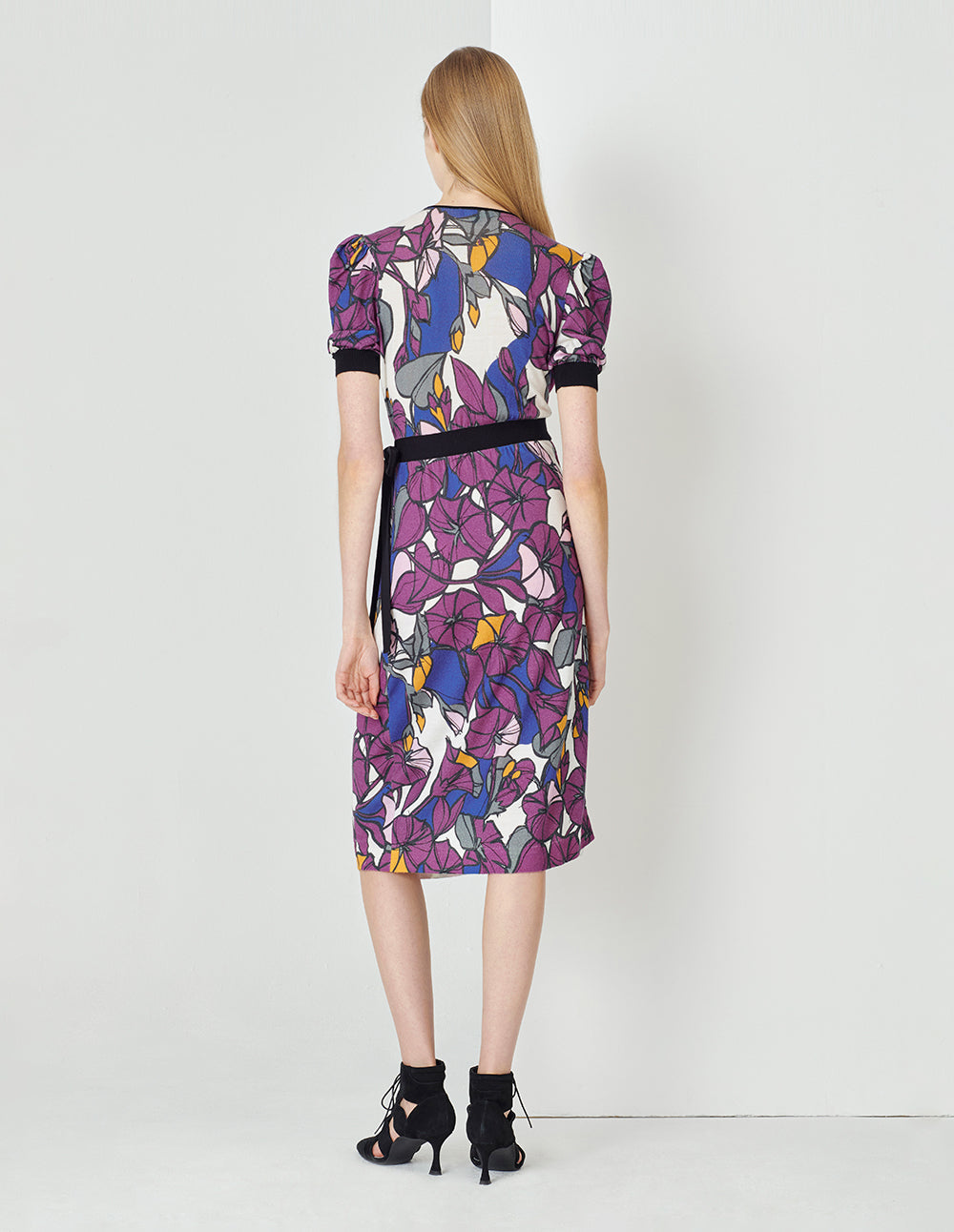 MARYLING Multicolor Print Knit Dress