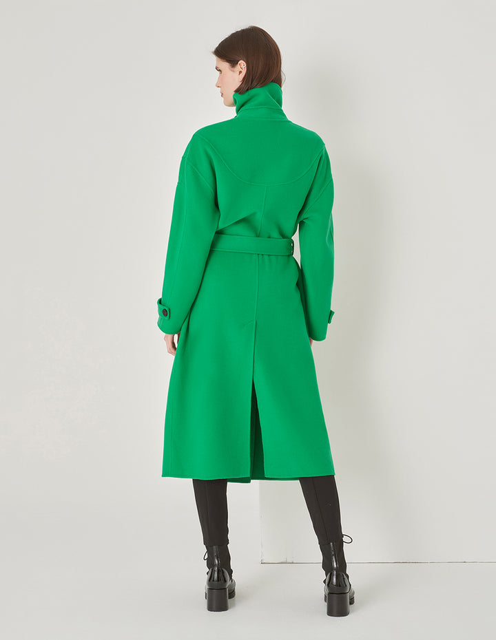 MARYLING Double-Sided Woolen H-Shaped Coat