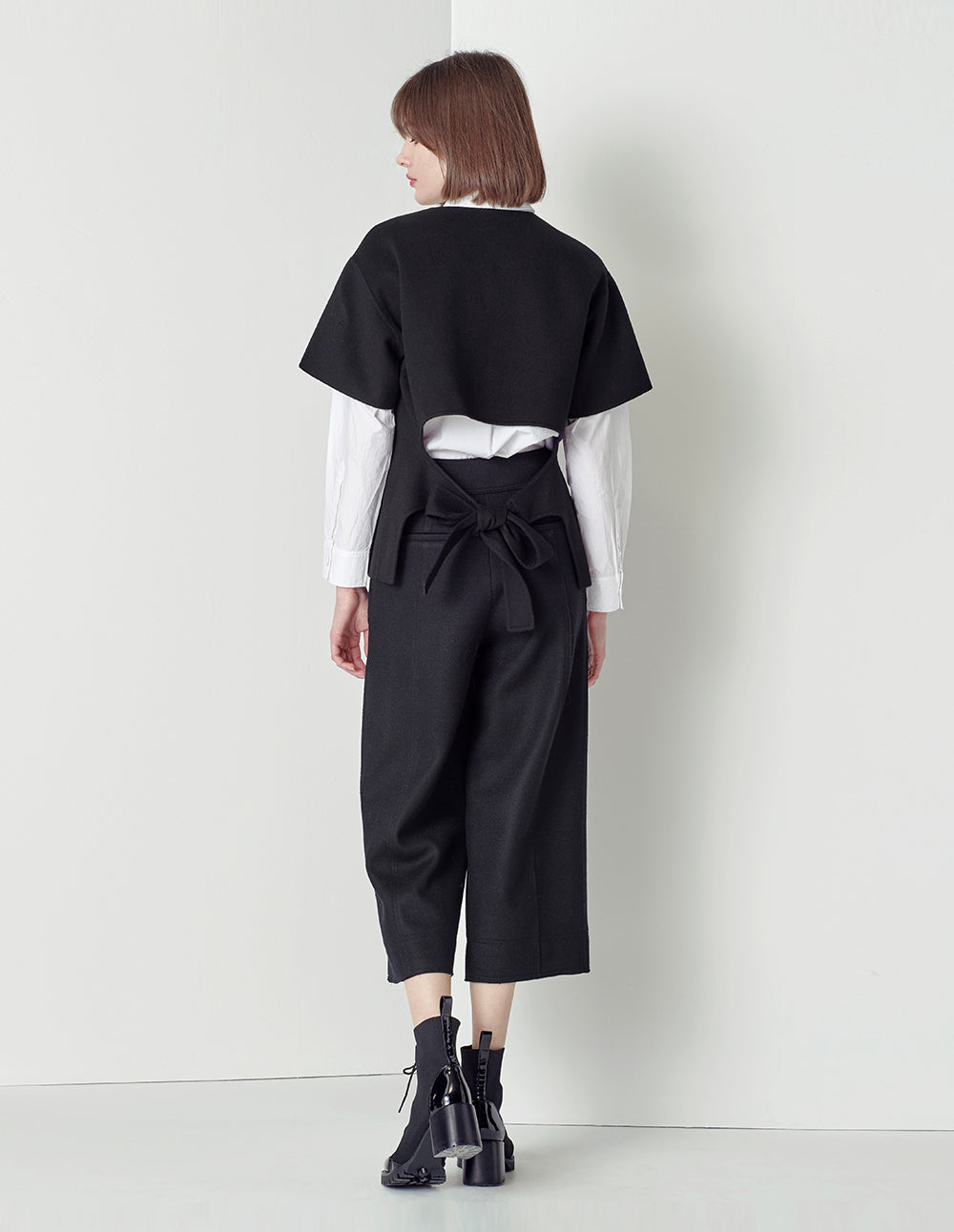 MARYLING Back hollow tie top