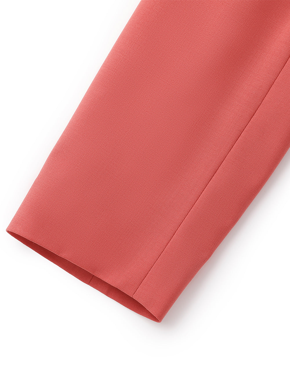 MARYLING Coral Blazer Collar Multi Pocket Long Sleeve Dress