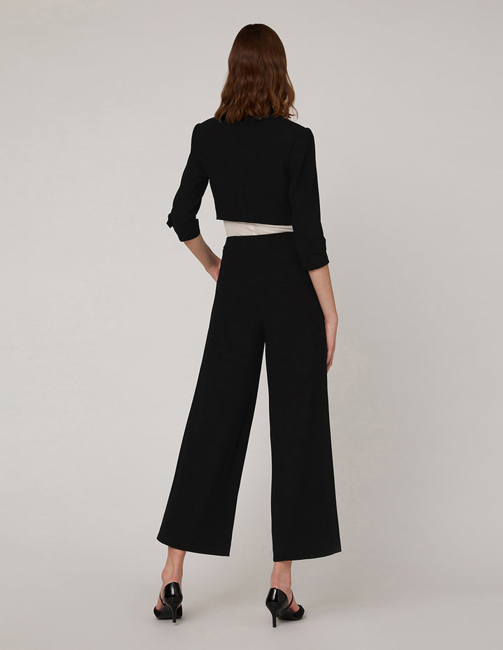 MARYLING Lapel collar mid sleeve suit blazer