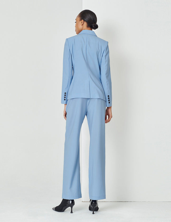 MARYLING  Light Blue Classic Suit Pants