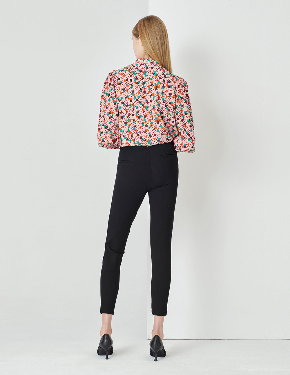 MARYLING  Black Stretch Skinny Pants