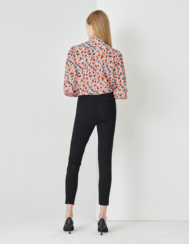 MARYLING  Black Stretch Skinny Pants