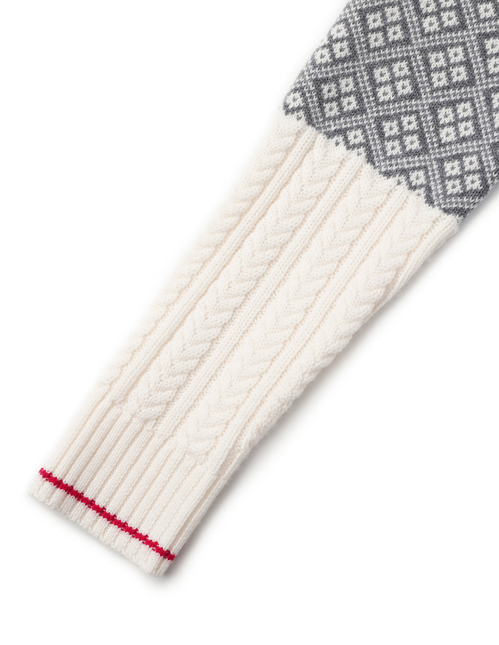 MARYLING Patch Collar Knitted Jumper