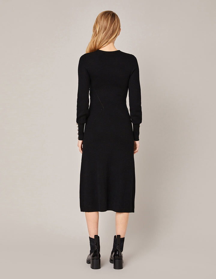 MARYLING A-Line Knitted Dress