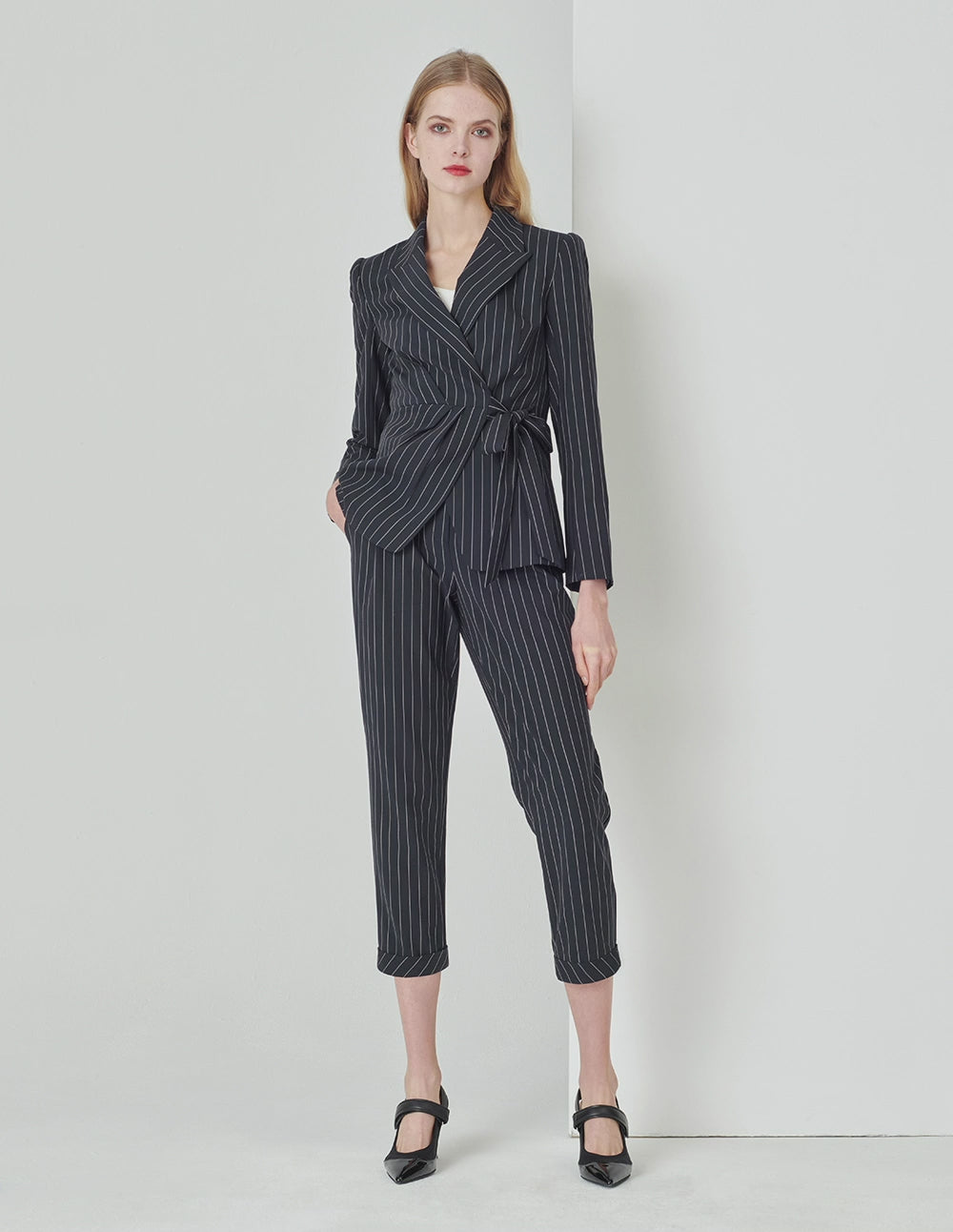 MARYLING Striped Suit Pants