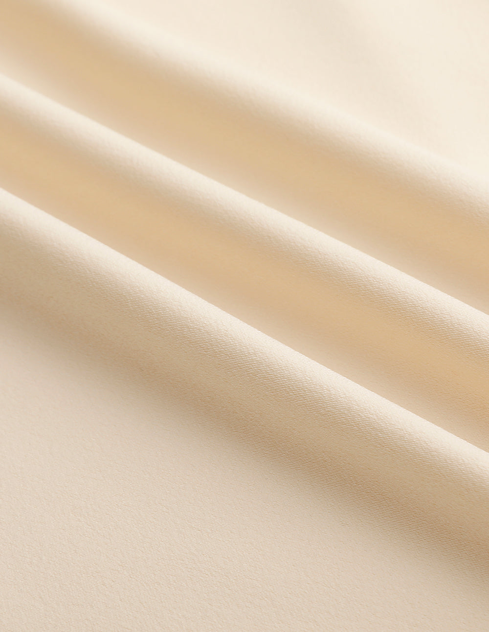 MARYLING Cream Yellow Cross V Neck Sleeveless Top