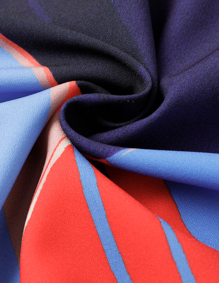 MARYLING Hollow Shoulder Fishtail Dress