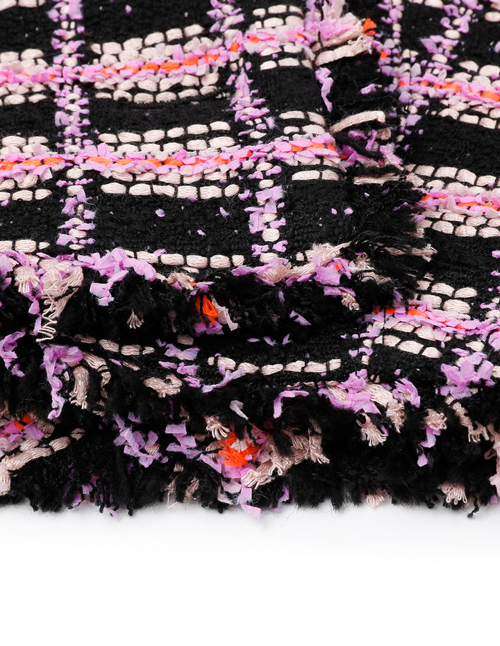 MARYLING Pink Tweed Short Jacket