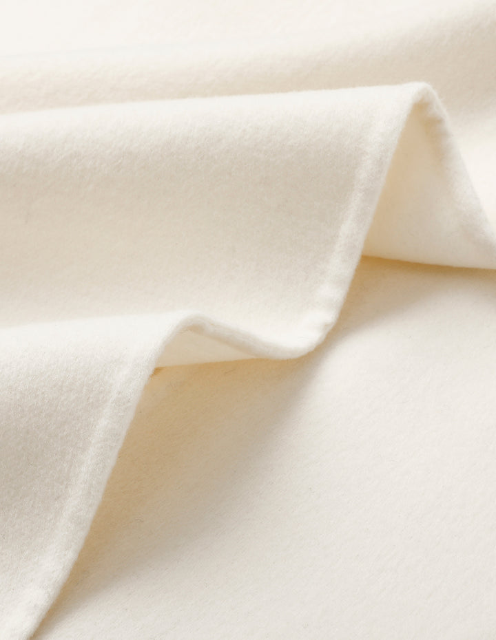 MARYLING Suit Collar Loose Fit Long Coat