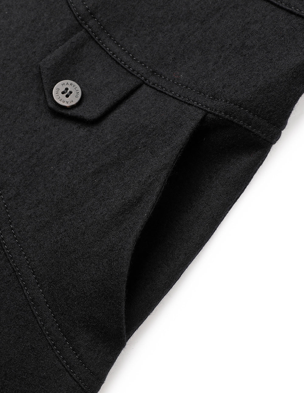 MARYLING Lapel Collar Shirt Dress