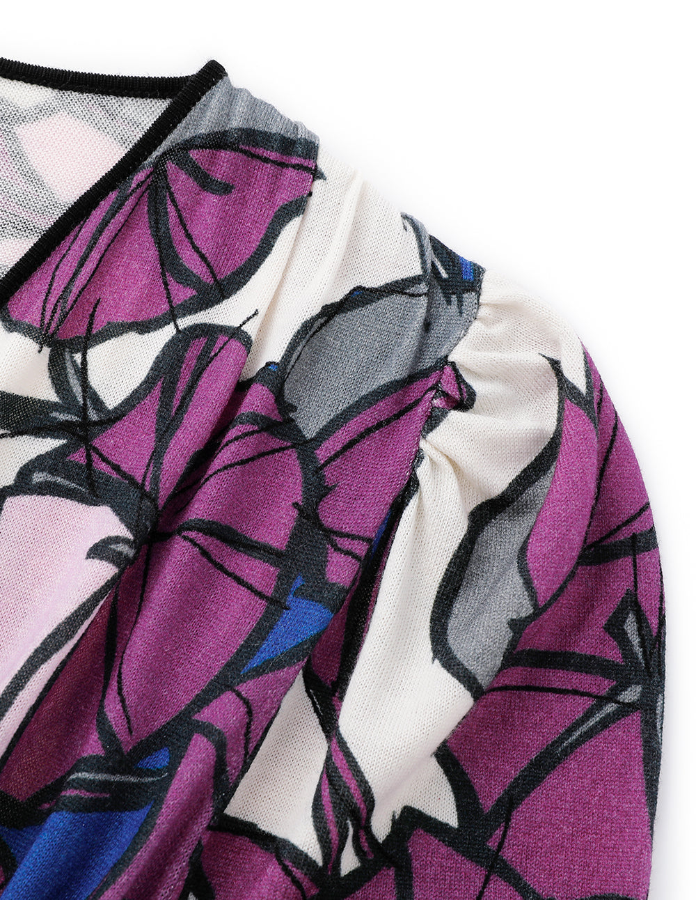 MARYLING Multicolor Print Knit Dress