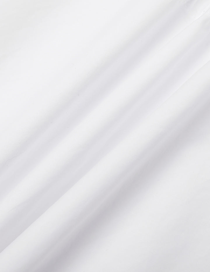 MARYLING White Tooling Pocket Shirt Top