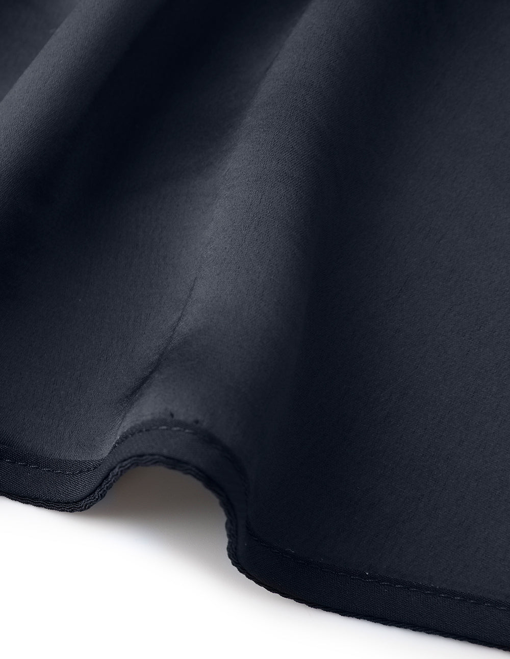 MARYLING Navy Shirt V Neck Top