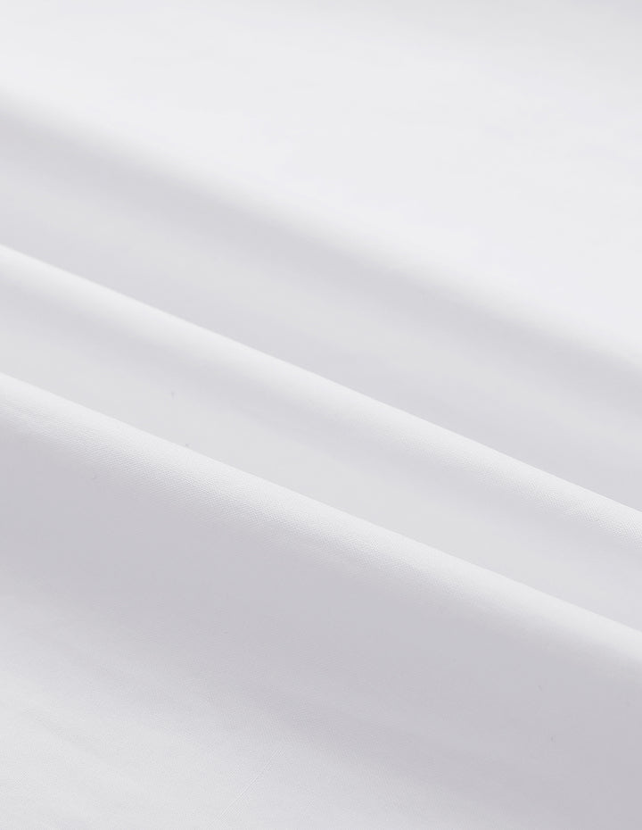 MARYLING White Cropped Shirt