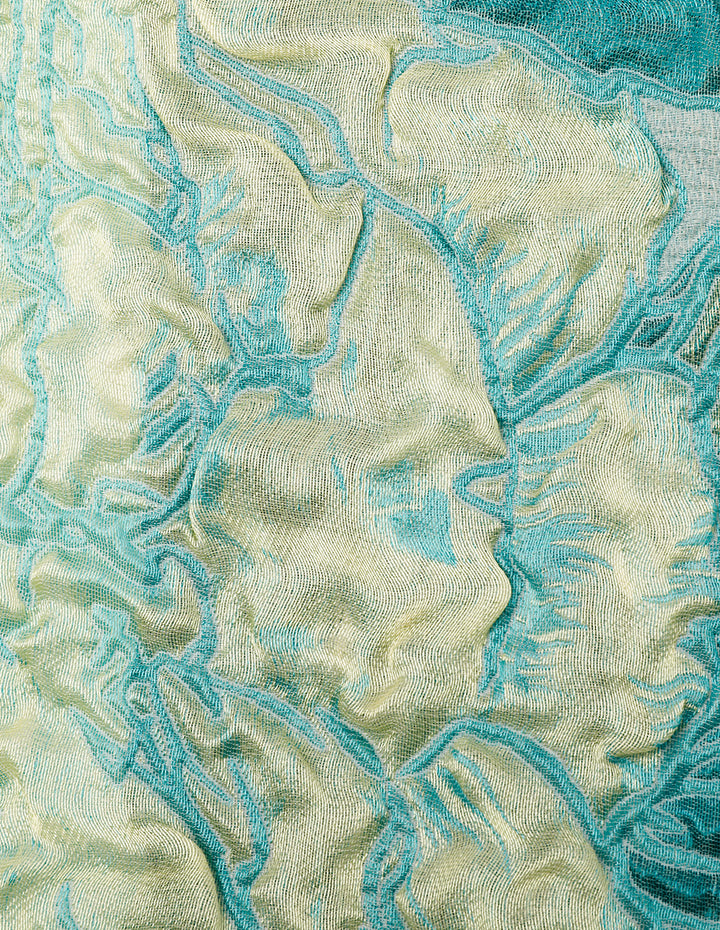 MARYLING Vanilla Green Shoulder Cross Body Dress