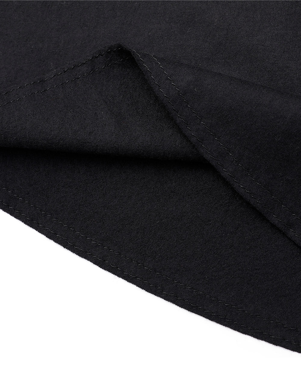 Maryling Black Slim Fit Knitted Dress