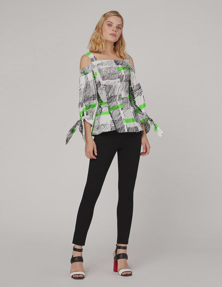 MARYLING Off shoulder loose pullover