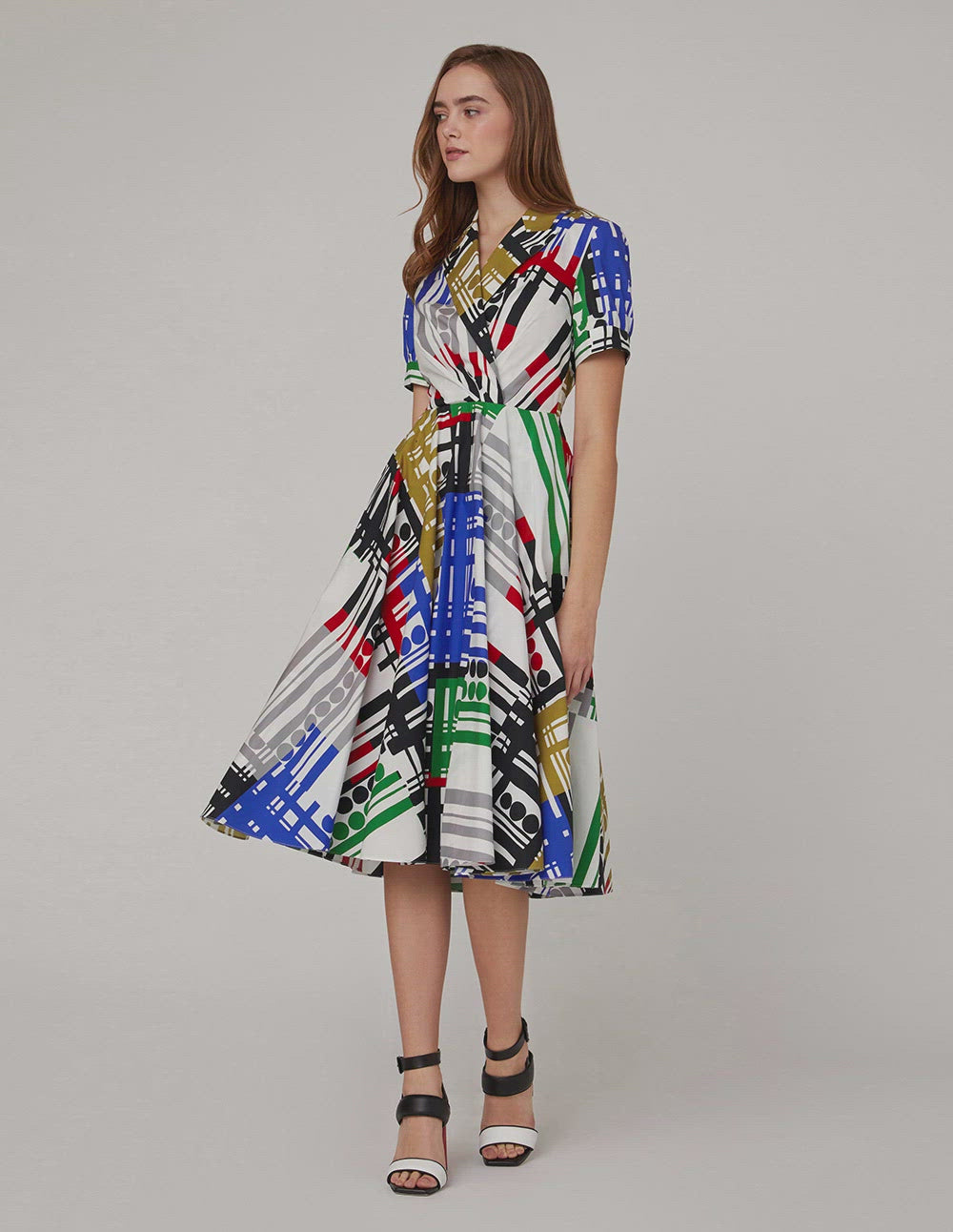 MARYLING Artistic printed dress